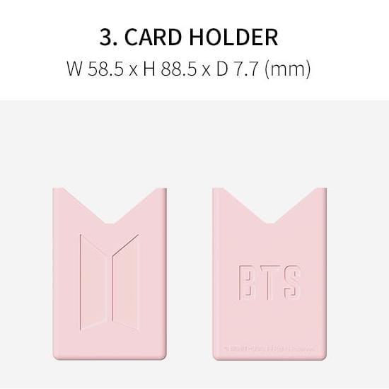 Voordeel van fotokaarten voor BTS Army-lidmaatschap white