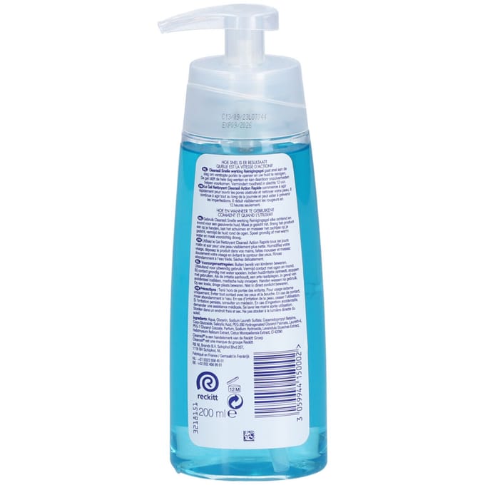 Clearasil - Ultra Rapid Action Scrub Wash - Reinigingsgel - 200 ml