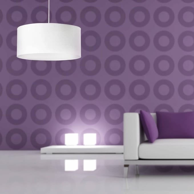 FARO BARCELONA Moderne hanglamp SEVEN wit