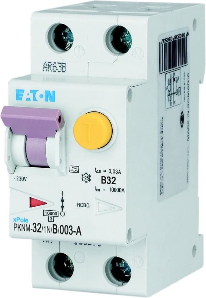 Eaton PKNM-32/1N/B/003-A-MW AARDLEKAUT B-K32A 30mA