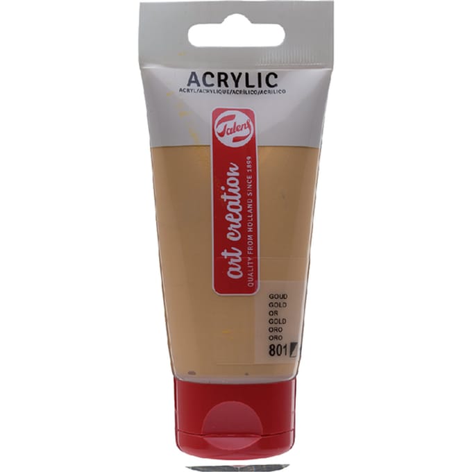Talens Art Creation acrylverf tube van 75 ml, goud (801)