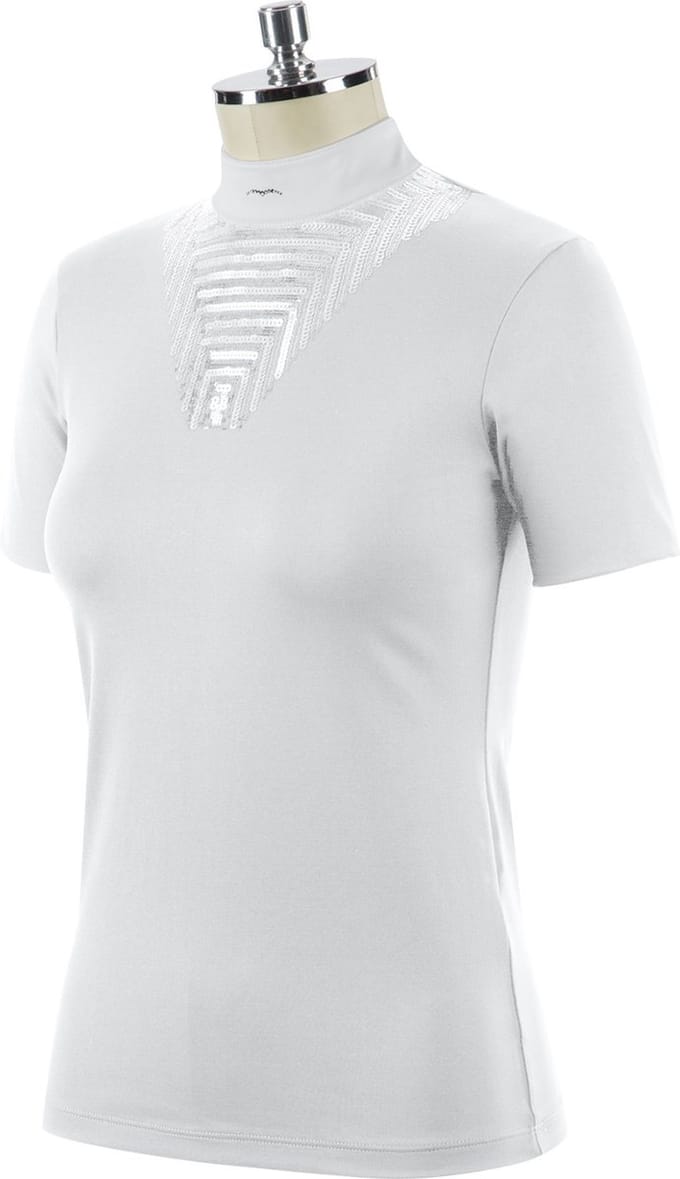 Animo Bonita Dames Wedstrijd Polo L Wit
