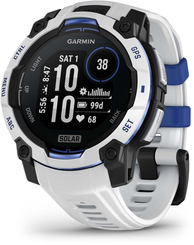 Garmin Instinct® 3 - Smartwatch - Solar - 50mm - SuperNova Limited Edition - Zwart met whitestone