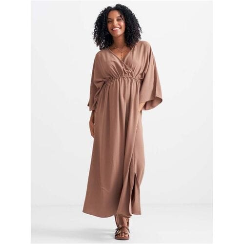 Prénatal zwangerschapsjurk Dark Choclate S-M Dames