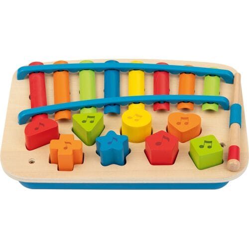 LUPILU Muziekinstrument 6-in-1 / Xylofoon-Piano / Drumtafel (Xylophoon-piano)