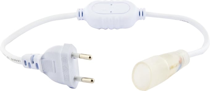 Groenovatie LED Neon Flex Enkelkleur Controller - Aansluitstekker - Rond