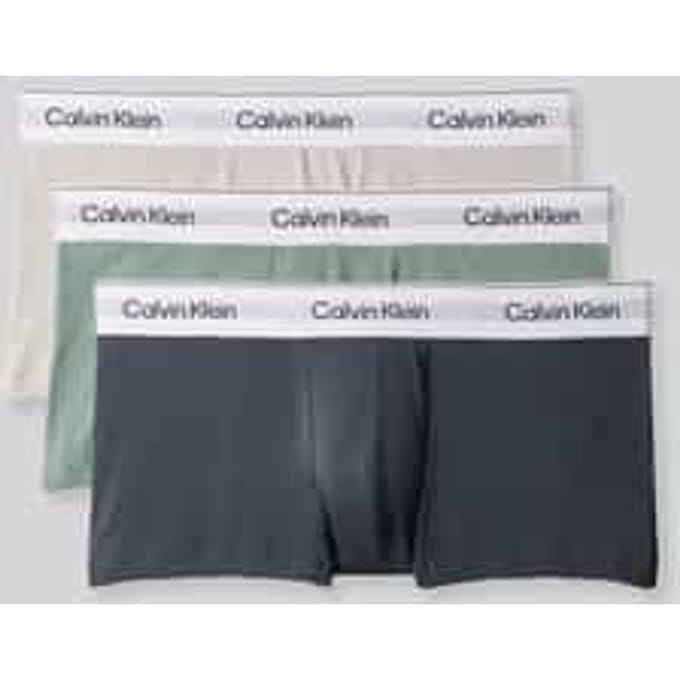 Boxershorts van katoenmix in set van 3 model 'LOW RISE TRUNK 3PK'
