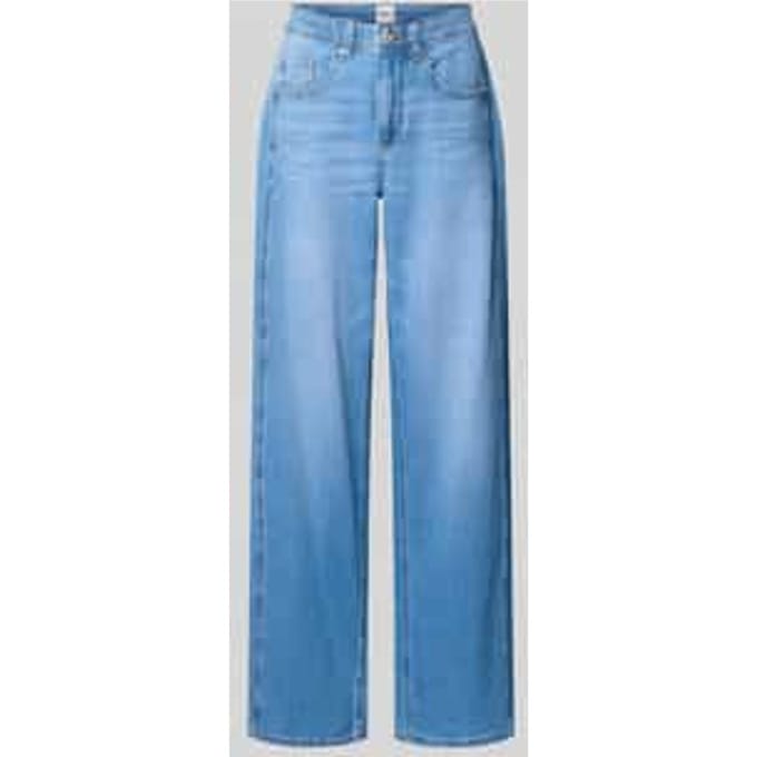 Brax Dames Jeans  Style MORGAN USED LIGHT BLUE, denim lichtblauw, maat 36
