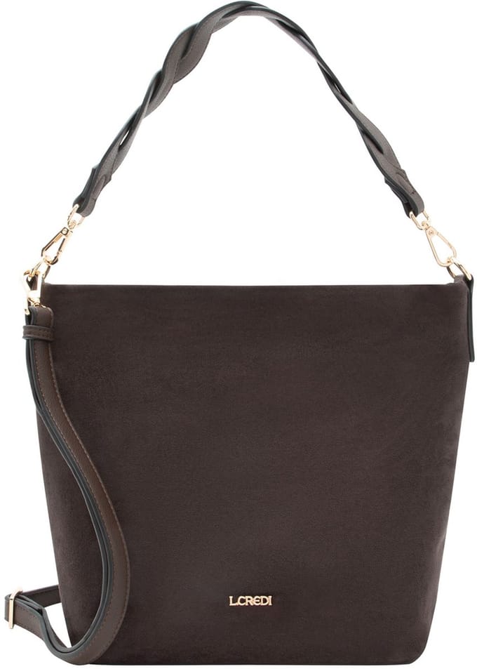L.CREDI Resi Schoudertas 33.5 cm - Dames - chocolate