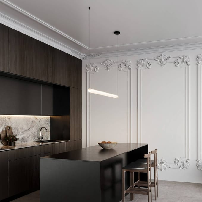 Wever & Ducré Lighting WEVER & DUCRÉ LED hanglamp Finelle 1.0 beige 2700K dimbaar