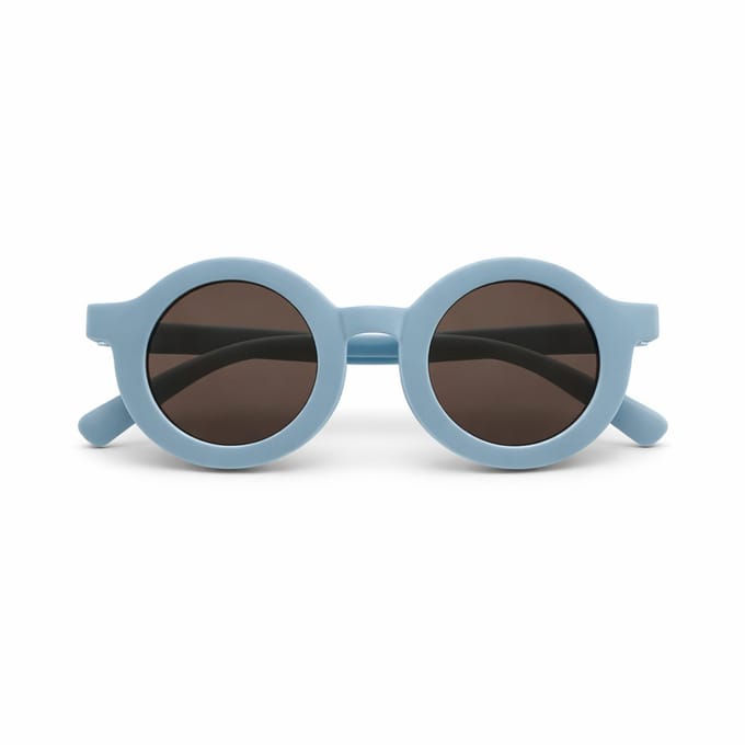 Kinderzonnebril – Rond – UV Bescherming – 0-6 Jaar – Blauw