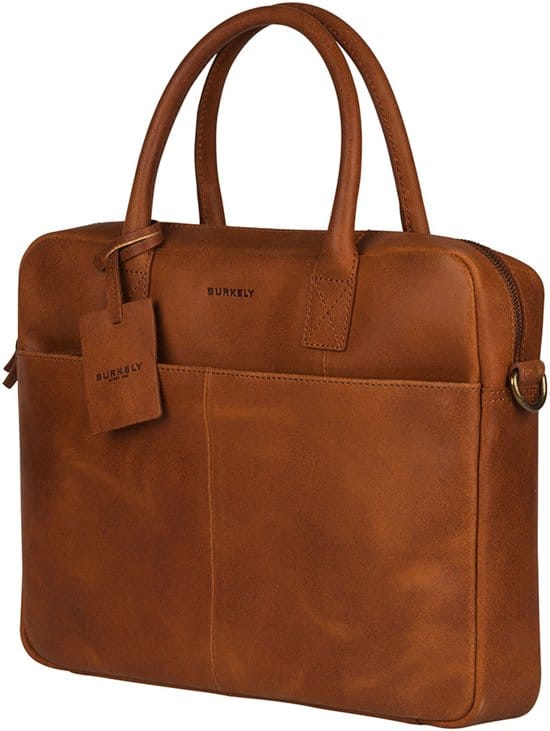 Burkely Fundamentals Vintage Jack Worker 13,3'' - Laptoptas - Volwassenen - Cognac