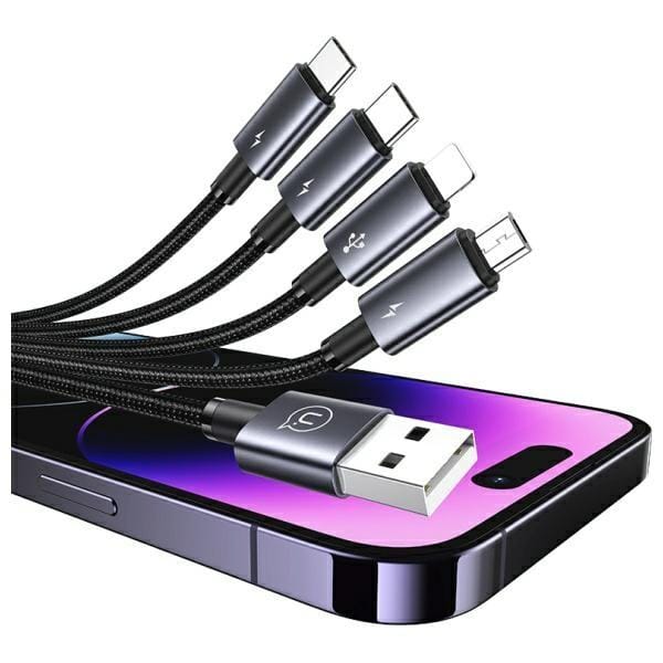 USAMS - Multifunctioneel Kabel - 2x USB-C - Lightning - Micro USB