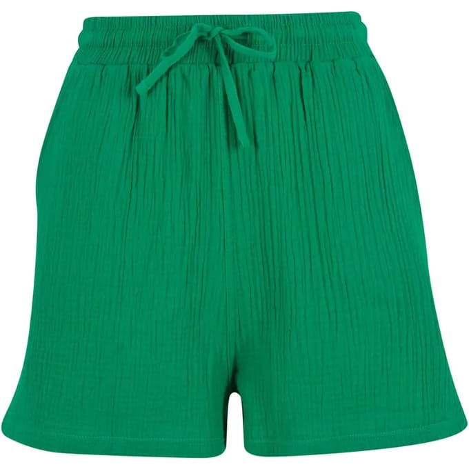 Urban Classics - Musselin Korte broek - 4XL - Groen
