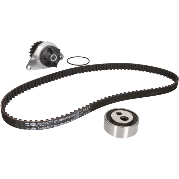 Waterpomp + distributieriem set PowerGrip® GATES KP15127XS