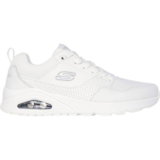 Skechers Uno - maat 45 - Retro One Heren Sneakers - White