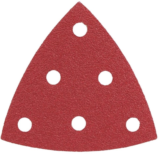Radix - Driehoek Schuurvel - Pro - 93 x 93 x 93 mm - P80 / Type 2 (50 stuks)