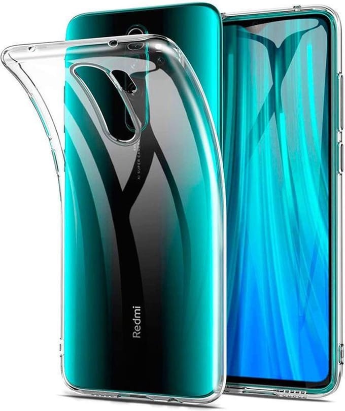 Hoesje Geschikt voor: Xiaomi Redmi 9 - Silicone - Transparant
