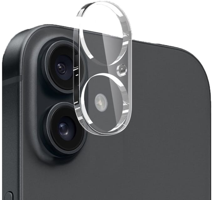 Solidenz Camera Protector - Geschikt voor Apple iPhone 16 / 16 Plus - Transparant