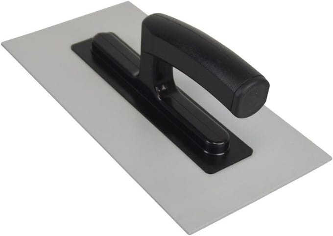 Kunststof Troffel 280x140mm Zwart Blauw
