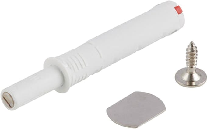 K-PUSH druksnapper Strong met magneet 20 mm wit
