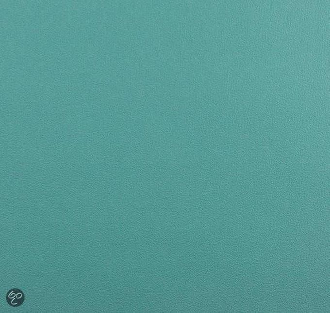 Dutch Wallcoverings Vliesbehang uni - Turquoise