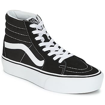Vans Dames Sneakers Sk8 Hi Platform 2 - Zwart