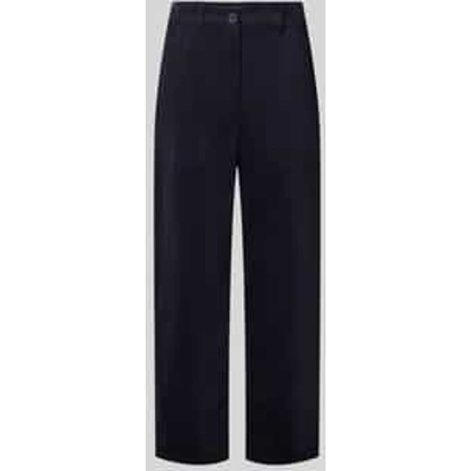 straight fit broek van katoenmix