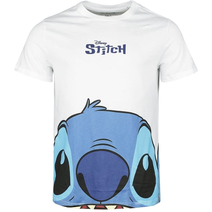 Lilo & Stitch - Disney T-shirt - Stitch - S tot XXL - voor Vrouwen - wit