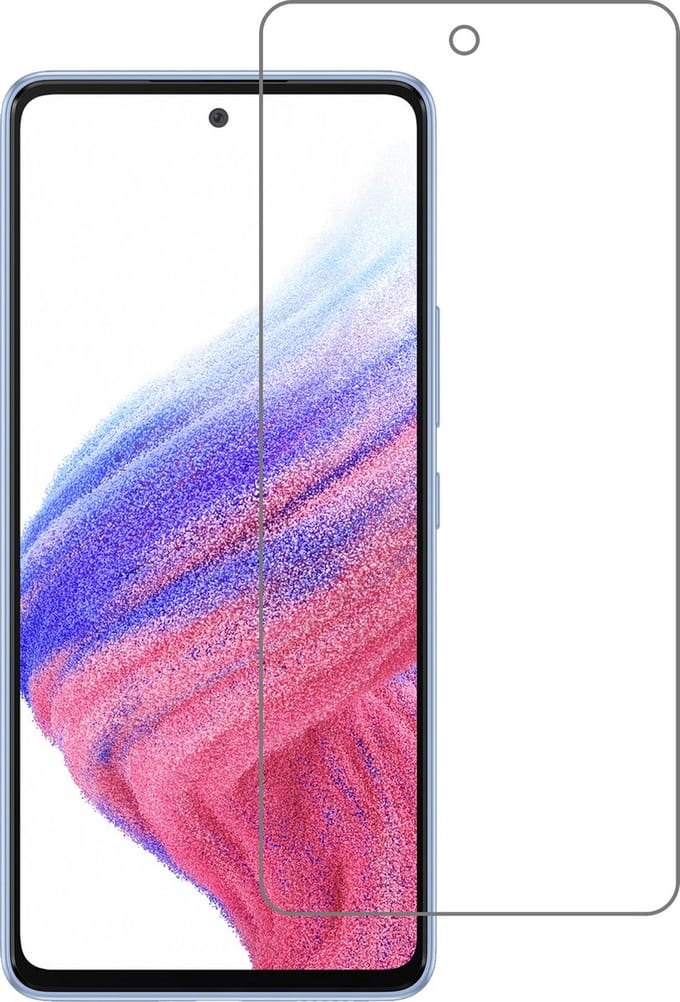 Screenprotector - Geschikt voor Samsung Galaxy A53 - Extra Sterk - Beschermglas - Gehard Glas - Tempered Glass - Screen Protector