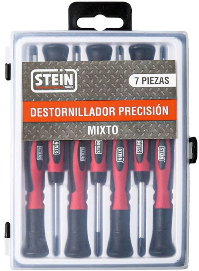 Precisieschroevendraaierset – 7-delig – magnetische punten