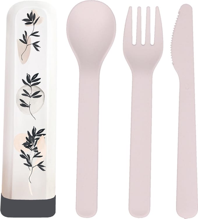 BioLoco PLA bestekset ink leaves - 16cm
