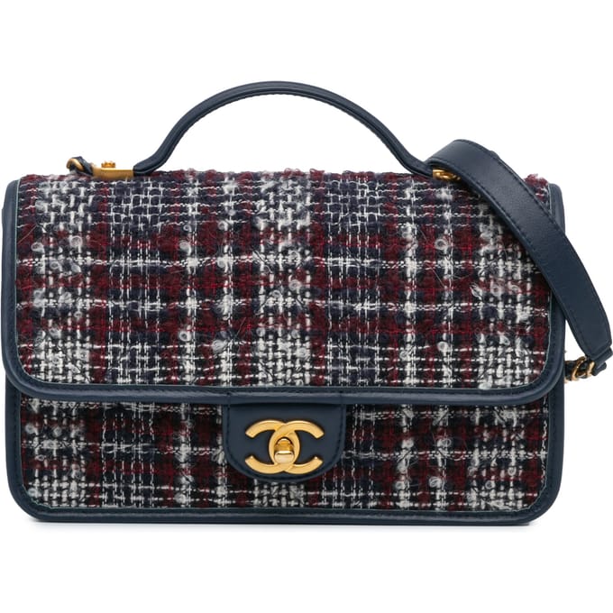 Tweed Flap Schoudertas