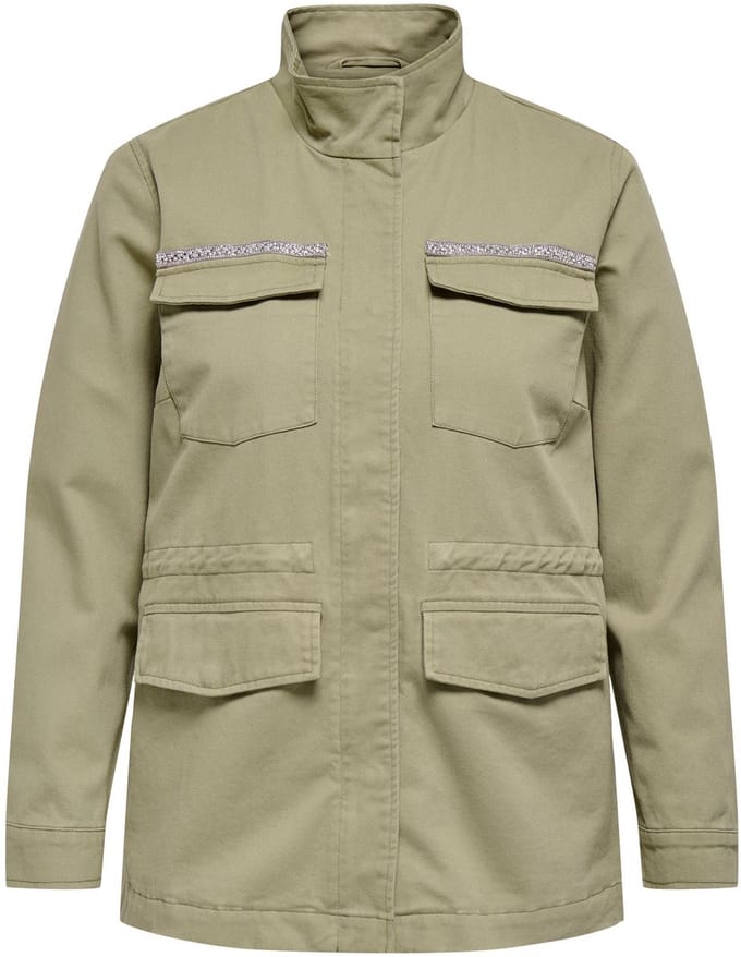 ONLY CARMAKOMA - CARELENA DECO JACKET CC OTW - Meisjes - Gewatteerde jassen