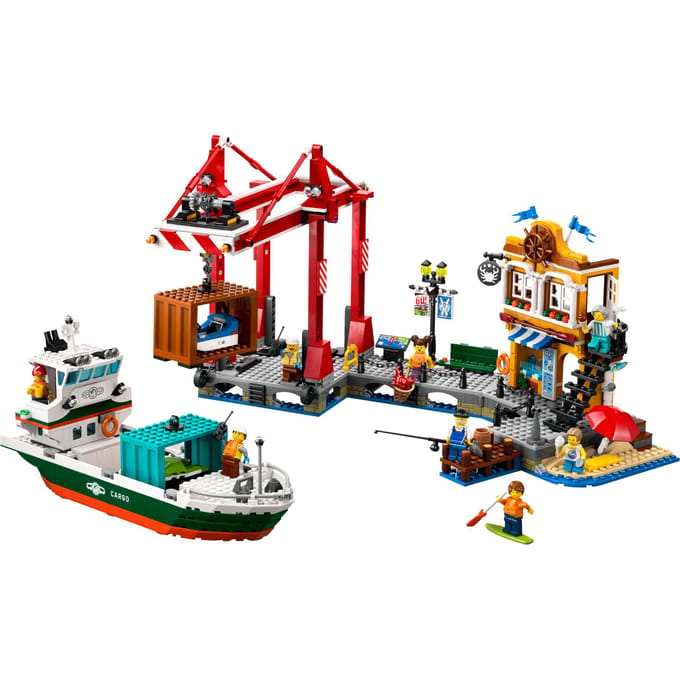 LEGO City Haven met vrachtschip speelgoed - 60422