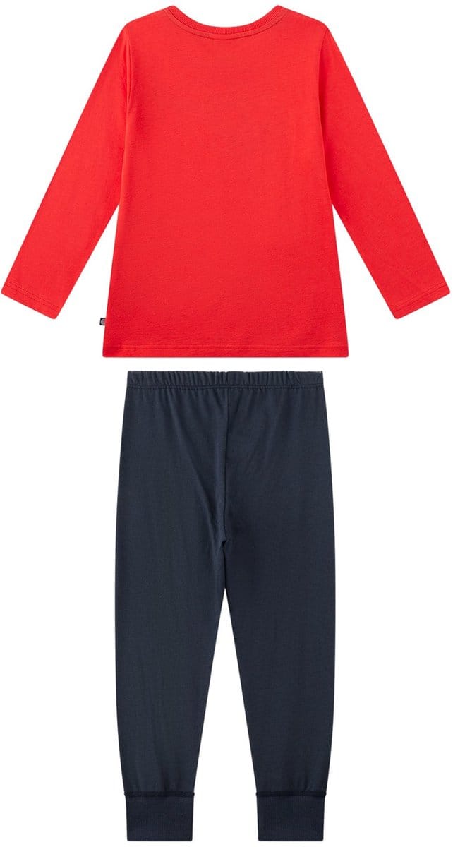 Sanetta Pyjama Schlafanzug Feuerwehr lang