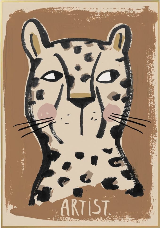 Studio loco poster artist leo 50 x 70 cm