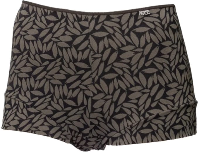 Avet dames boxershort - microvezel - Jacquard - maat M - grijs
