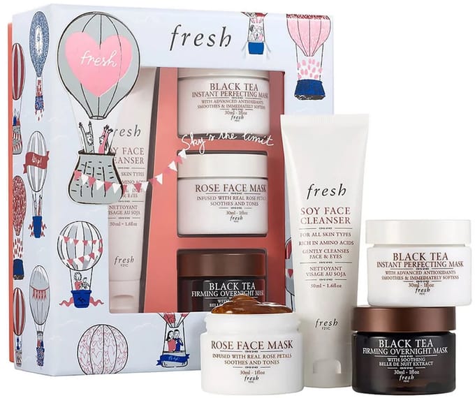 Fresh - CLEANSE & MASK KIT 4 STUKS - 3 x 30ml en 1 x 50ml