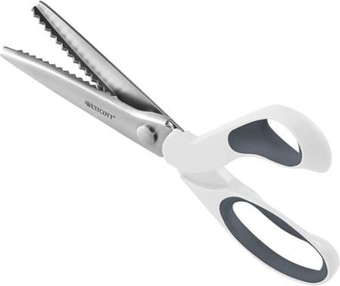 Westcott Kartelschaar 24 Cm RVS - Wit grijs zilver - AC-15983