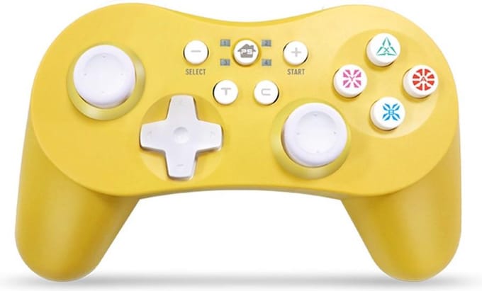 Draadloze Controller Gamepad Controller Geschikt voor: Playstation 3 PS3 / Nintendo Switch / Android / PC / PC360 - Geel