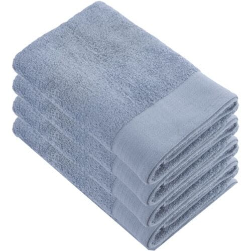 Walra Soft Cotton Douchelaken 70x140 cm 550gram Blue - 4 stuks