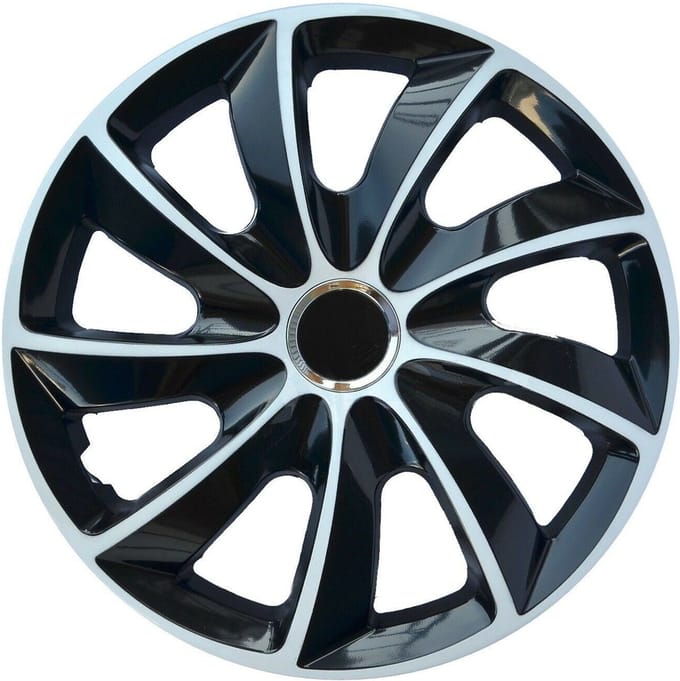 NRM EXTRA STIG zwart/wit 15'' wieldoppen