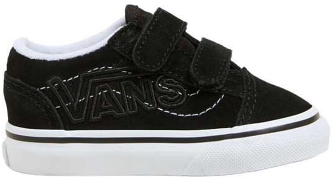 Vans Old Skool V Peuterschoenen Zwart EU 21 Jongens,Meisjes