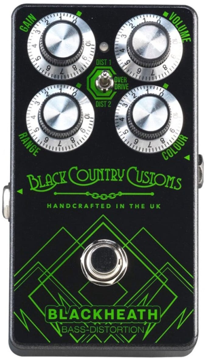 Laney Black Country Customs Blackheath Tri-Mode Bass Distortion effectpedaal