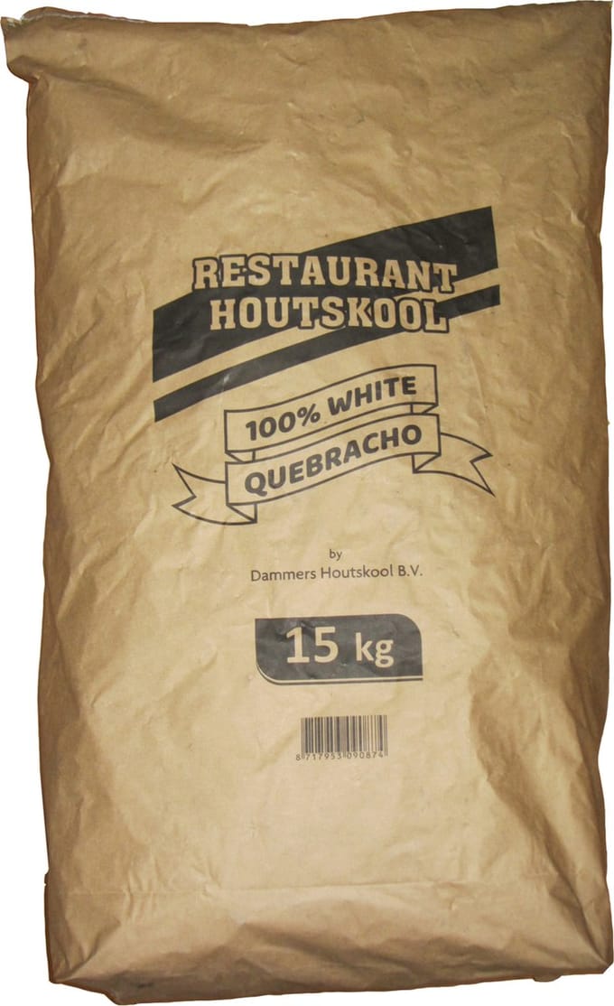 Dammers Houtskool Quebracho 15kg