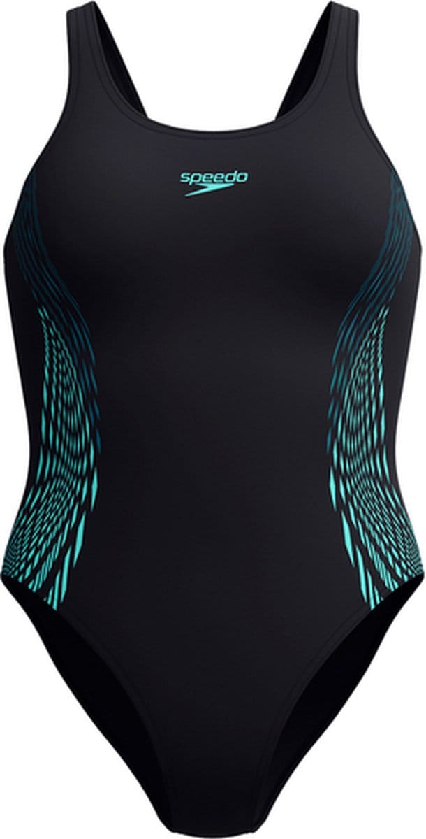 Dames zwempak uit 1 stuk Speedo End+ Placem Muscleb