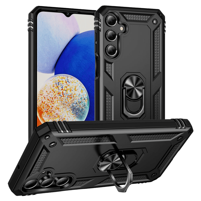 CaseBody Samsung Galaxy A16 Shield Case Zwart