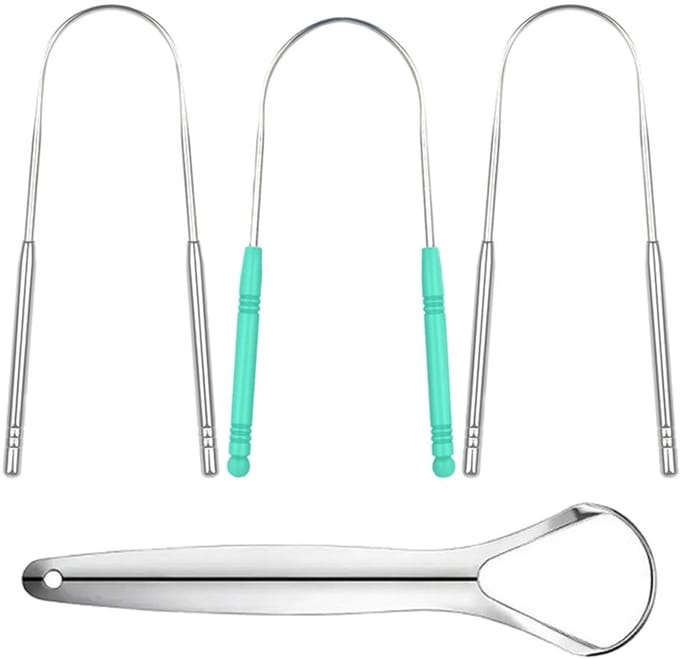 Dailygoods- Tongschraper Dubbelzijdig - U-vormige Tongschraper - 4