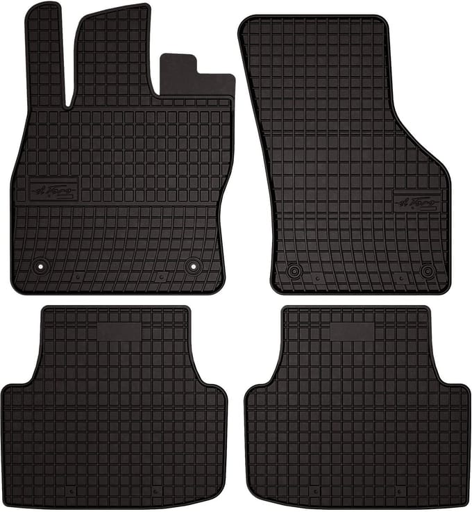 Wielganizator SolidPRO - Auto Rubber Mat - Cupra Formentor SUV - Zwart - Aangepast